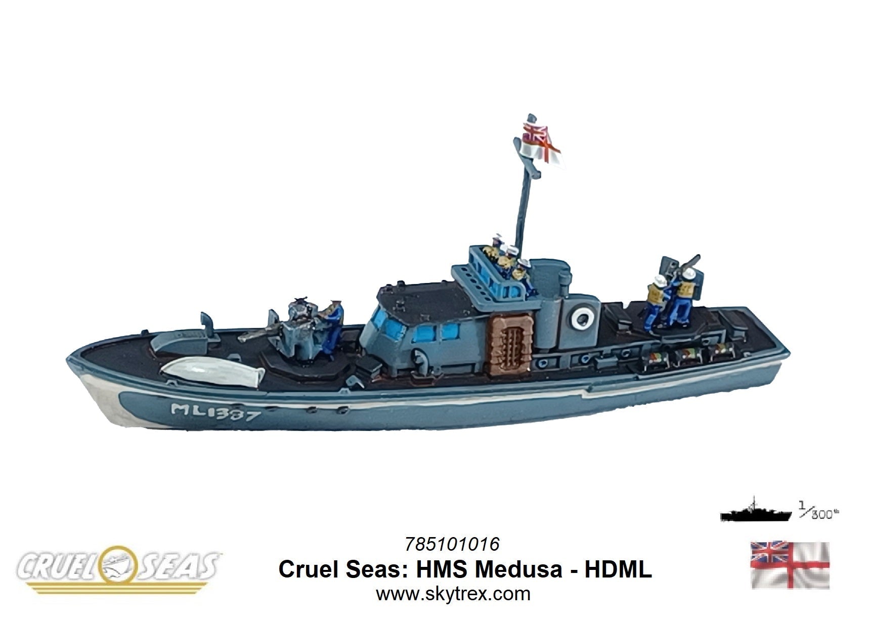 Cruel Seas: HMS Medusa - Harbour Defence Motor Launch