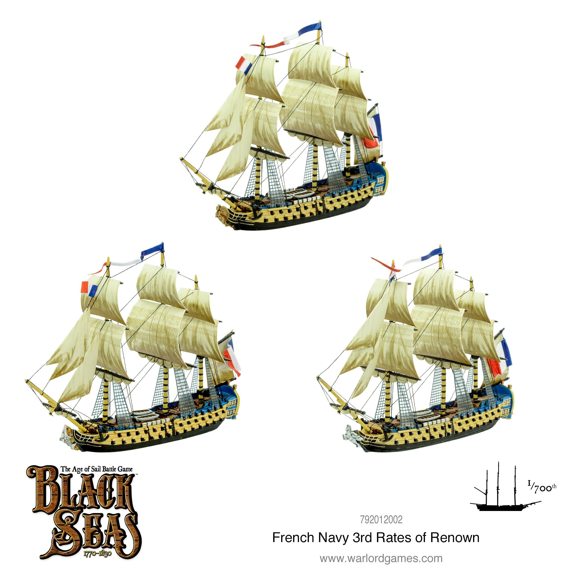 French Navy 3rd Rates of Renown