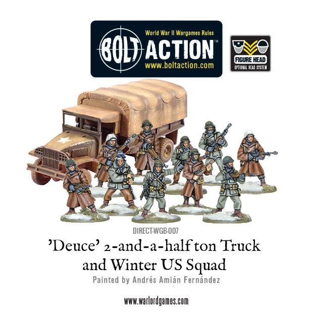 'Deuce' 2&1/2 ton Truck with Winter US Squad