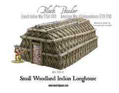 Small Woodland Indian Longhouse
