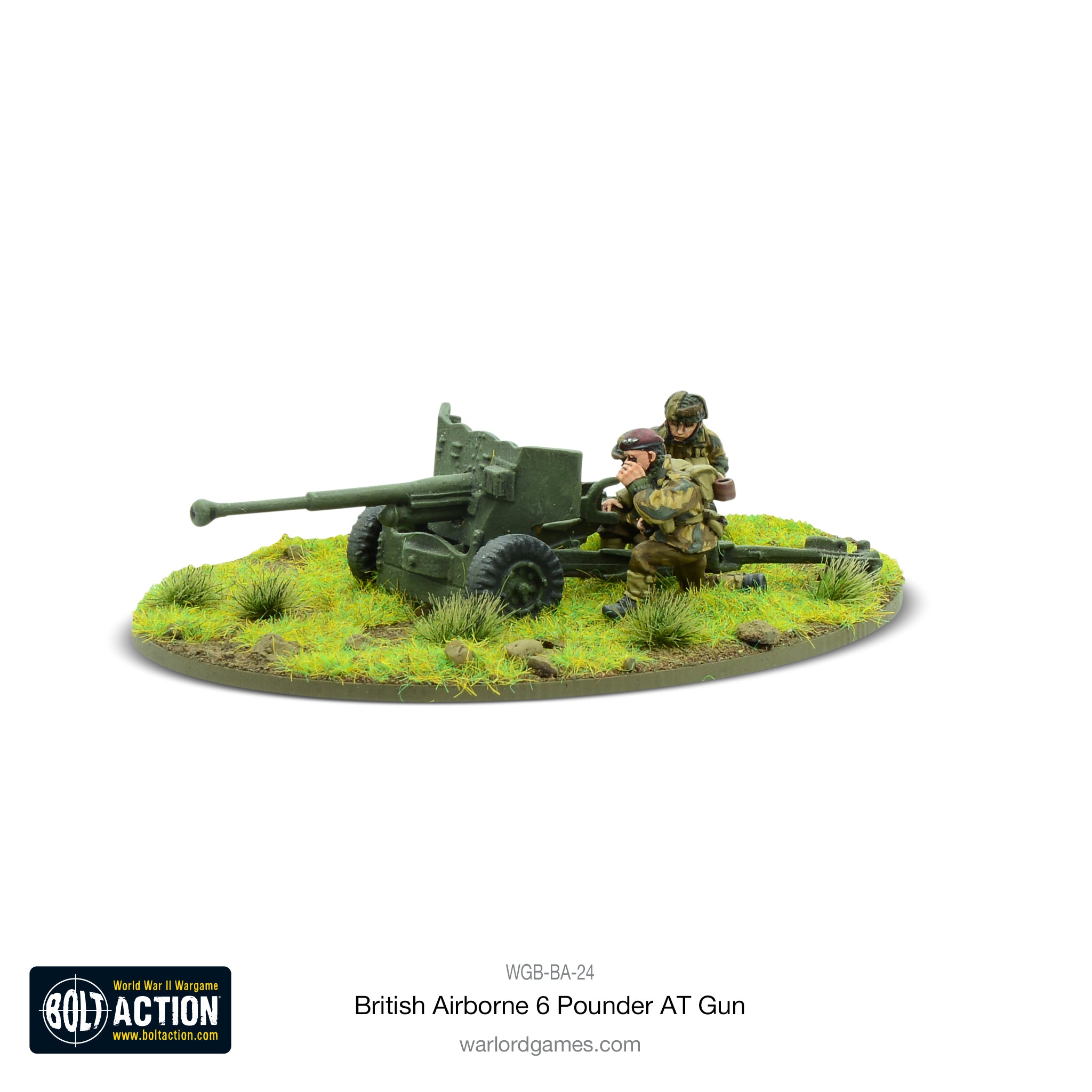 British Airborne Six Pounder AT Gun