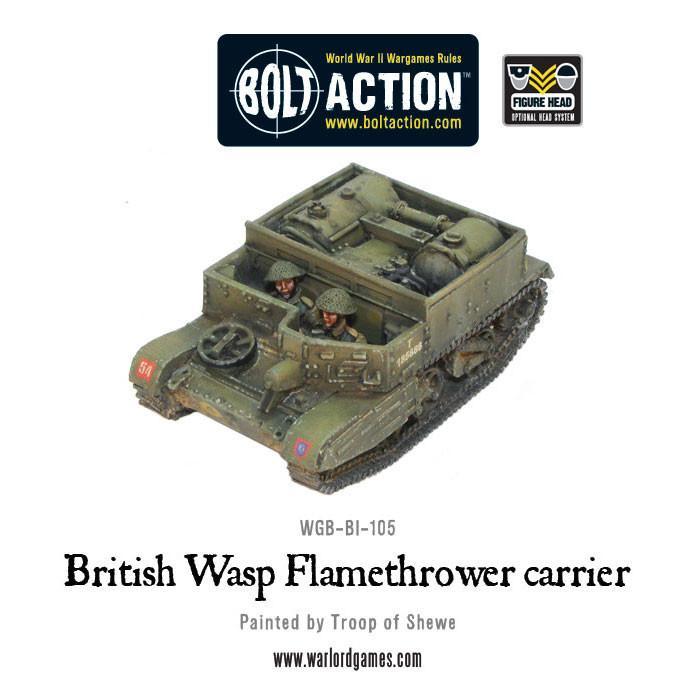 British Wasp Flamethrower carrier