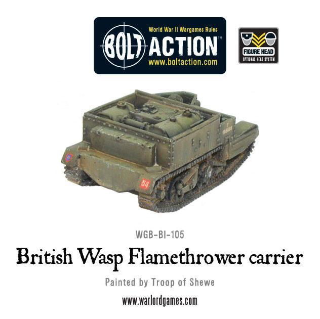 British Wasp Flamethrower carrier