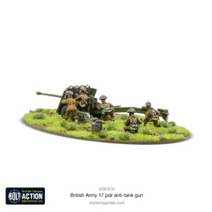 British Army 17 pdr anti-tank gun