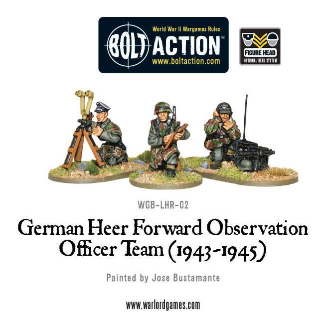 German Heer FOO team (1943-45) – Warlord Games US & ROW