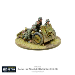 German Heer 75mm leIG 18 light artillery (1943-45)