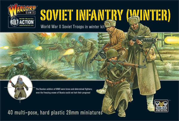 WW2 Soviet Winter Soldiers x10 — Brick Block Army