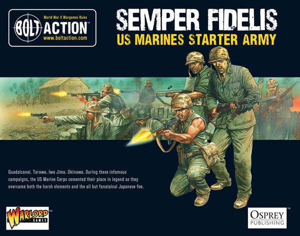 Semper Fidelis - US Marines Starter Army – Warlord Games US