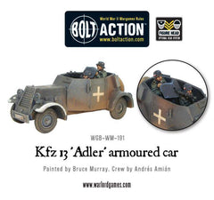 Kfz 13 'Adler' German armoured car