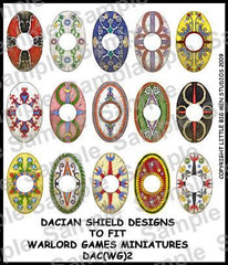 Dacians shield designs 2