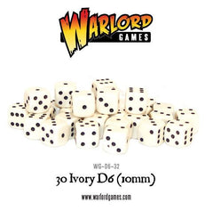 30 Ivory D6 (10mm)