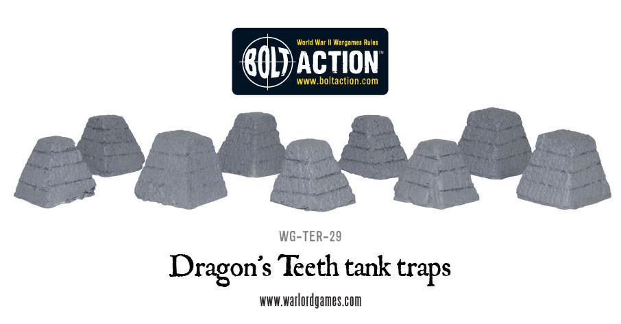 Dragon's Teeth tank traps