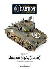 Sherman M4A3 75mm Tank