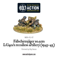 Fallschirmjager 10.5cm LG40/1 recoilless artillery (1943-45)