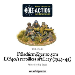 Fallschirmjager 10.5cm LG40/1 recoilless artillery (1943-45)