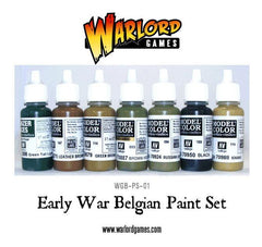 Early War Belgian Paint Set
