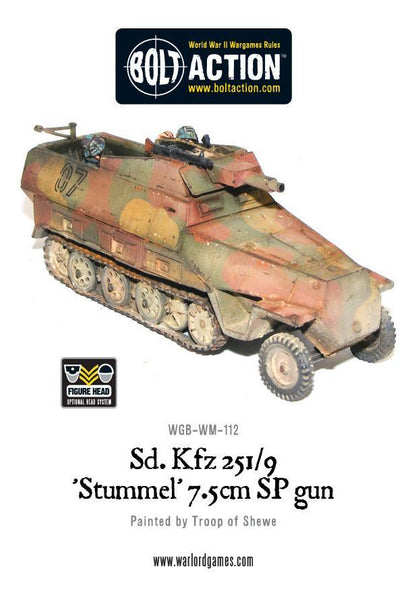 Sd.Kfz 251/9 'Stummel' 7.5cm SP gun – Warlord Games US & ROW