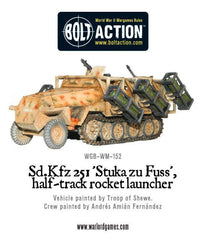 Sd.Kfz 251 'Stuka zu Fuss', halftrack rocket launcher