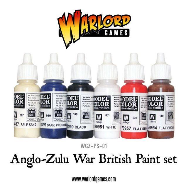 Anglo-Zulu War: British Paint Set